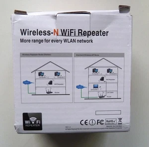 WLAN WiFi Repeater, wie neu, OVP, Bedienungsanleitung - Bild 1 von 6