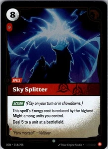 Sky Splitter Common Origins 014/298 NM - Picture 1 of 1