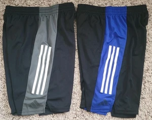 Boys Adidas Athletic Shorts Size L 14/16 ~ Set Of 2 - Picture 1 of 7
