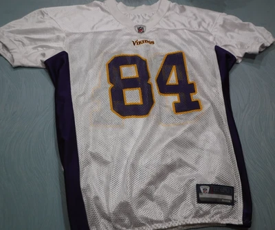 CAMISETA EMITIDA POR EL EQUIPO DE LOS VIKINGOS DE MINNESOTA VIKINGS RANDY MOSS #84 2011 ETIQUETADA 11-52 S Foto 1 de 4