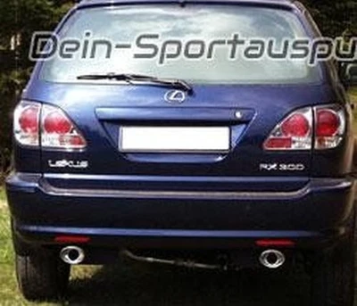 FOX Duplex Deportivo Lexus Rx 300 Tipo XU1 Bj.00-03 115x85mm Ovalado Arrollado - Imagen 1 de 2