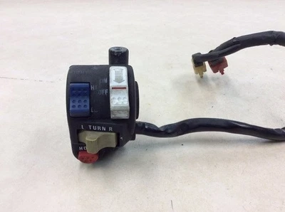 Interruptor de manija izquierda Kawasaki KDX200SR OEM señal de giro de bocina Foto 1 de 3