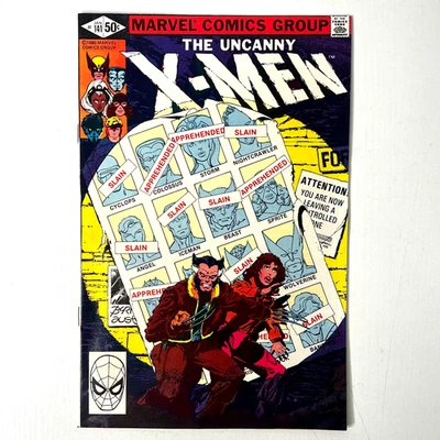 Uncanny X-Men #141 (1981), Days of Future Past Part 1, Classic Byrne Cover - Image 1 of 4