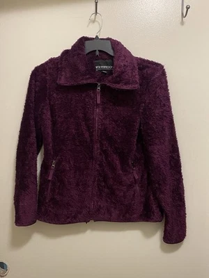 Weatherproof 1948  Brand Womens Purple Fleece Jacket M Medium Bust 38” Full Zip - Image 1 of 4