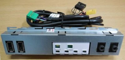 Dell Optiplex 3020 PC Front Panel 098MPJ 2x USB 2.0 Audio Line-In+Mic LED* pz611 - Bild 1 von 3