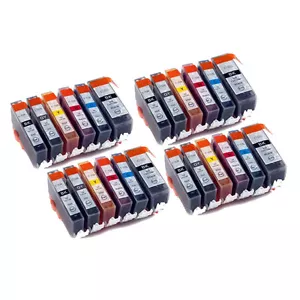 Cartucho de 24 tintas para Canon MG6150 MG6250 MG8150 MG8170 MG8250 PGI-525 CLI-526 - Imagen 1 de 1