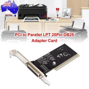 PCI to Parallel LPT 25Pin DB25 Printer Port Controller Adapter Expansion Card - Picture 1 of 7