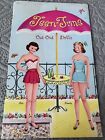 Teen Time Cut Out Paper Dolls Sue & Sandy Uncut Vintage Original