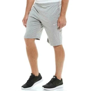 Nike Mens Shorts Club Jersey Gym Running Sports Knee Length Workout Bottoms New - Picture 1 of 12
