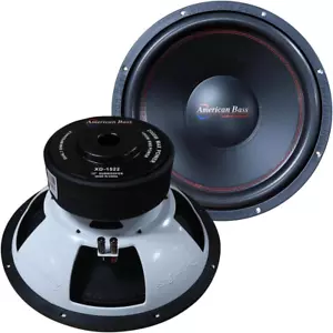 Nuovo Xd1522 15 pollici doppio 2 ohm subwoofer audio auto sub 15" - Foto 1 di 5