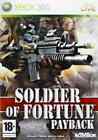 81679 Soldier of Fortune: Payback Microsoft Xbox 360 Usato Gioco in Inglese PAL
