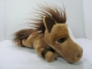 RUSS Big Eyed JUMBALAYA THE BROWN FLOPPY HORSE 11" Plush STUFFED ANIMAL Toy - Picture 1 of 11