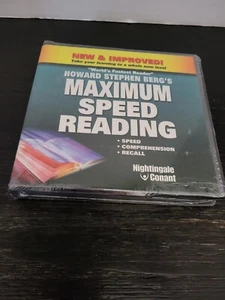 Maximum Speed Reading, by Howard Stephen Bergs Audio Book 7 CDs NEW SEALED - Picture 1 of 2