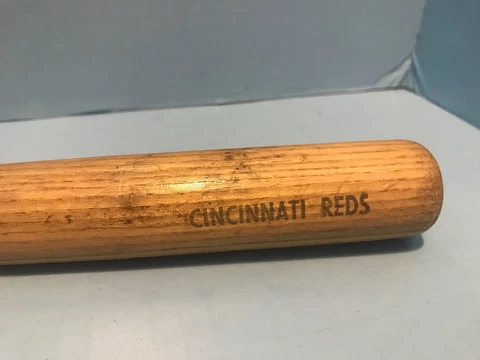 VINTAGE 1970's cincinnati REDS mini Bat 18 inches BIG RED MACHINE Cover