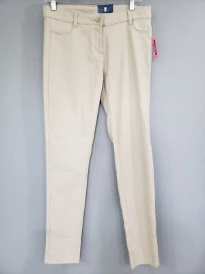 NUEVO Izod Niñas Uniforme Aprobado Ropa Escolar Pantalones Caqui Talla 7 Ajustados Elastizados Foto 1 de 4