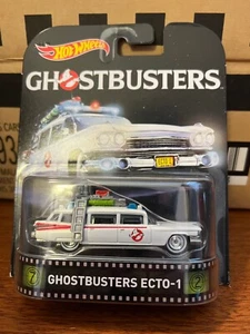 HOT WHEELS 2016 Retro Entertainment Mix A Ghostbusters Ecto-1 - Picture 1 of 5