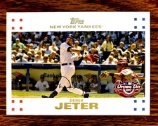 2007 Topps Opening Day Derek Jeter #46 New York Yankees HOF