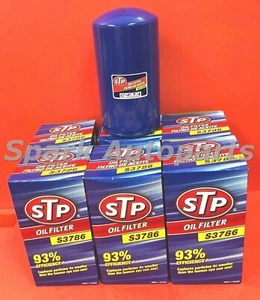 LOT OF 6 STP S3786 Engine Oil Filter FOR FORD 7.3L Powerstroke DIESEL PH3786 - Picture 1 of 4