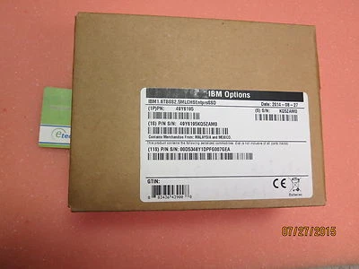 49Y6195/ 49Y6196- IBM 1.6TB SAS 2.5" MLC HS Enterprise SSD for IBM System x HS23 - Image 1 of 3