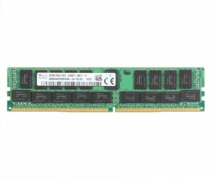 SK Hynix DDR4 32GB 2400MHz ECC REG Server RAM PC4-2400T-RB1-11 288pin - Bild 1 von 3