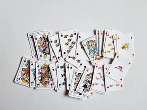 Piquet Playing Cards Le Journal De Mickey Topolino Original New - Picture 1 of 2