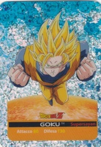 Lamincards Dragon Ball Z Edibas Serie X-Metal GOKU N G4 G - Picture 1 of 4