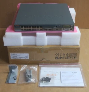 NEW Aruba 7010 (EG) 16x 1000BASE-T + 2x SFP Ports 32 AP Branch Controller JY850A - Afbeelding 1 van 12