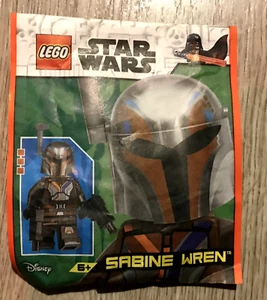 FIGURINE MINIFIGURE POLYBAG FOIL LEGO STAR WARS 472407 MANDALORIAN SABINE WREN - Imagen 1 de 1