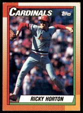 1990 Topps Ricky Horton St. Louis Cardinals #133