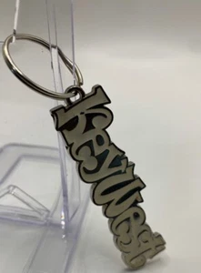 Souvenir Key West Florida Metal Keychain White Enamel Lettering JoJo’s Brand - Picture 1 of 8