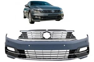 Stoßstange für VW Passat B8 3G 2015-2018 R-Line Design SRA Unterer Gitter Bump - Bild 1 von 12