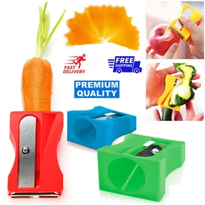Carrot, Potatoes & Cucumber Sharpener Peeler Kitchen Tool Vegetable Peel Remover - Picture 1 of 11