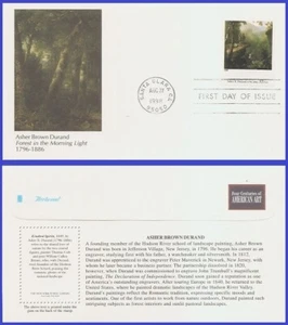 USA4 #3236g U/A FLEETWOOD FDC   American Art Asher Brown Durand - Picture 1 of 1