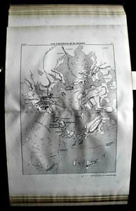 1881 Orig.Mappa Military MARGA: HELSINGFORS & SWEABORG BAY.#129. - Picture 1 of 1