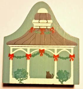Bandstand GAZEBO - THE Cat's MEOW - 1989 VINTAGE Shelf SITTER - Picture 1 of 13