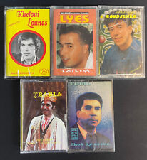 🎵 LOT 5 K7 cassettes Kabyles Algérie Maghreb Africa Sealed RARE Azwaw Matoub -5