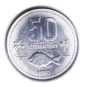 50 ATT 1980 LAOS / LAO [SUP / XF] - Imagen 1 de 2