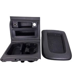 OEM 03-06 Silverado Tahoe Yukon Console Lid/Armrest Cupholder Bezel Combo - Picture 1 of 13