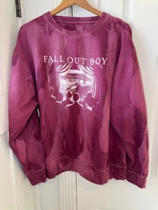 Fall Out Junge roter Batik PULLOVER XXL - Bild 1 von 4