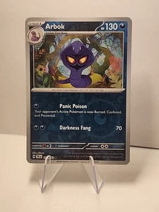 Arbok 101/162 SV05: Temporal Forces Reverse Holo Pokémon TCG NM  - Picture 1 of 2
