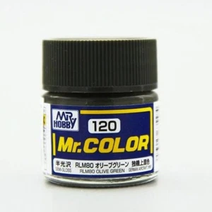 GUNZE C-120 MR. COLOR (10 ML) RLM80 OLIVE GREEN - Picture 1 of 1