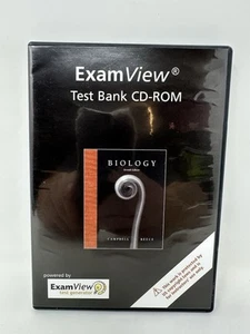 Prüfungsansicht Testbank CD-ROM Biologie - 7. Auflage CD-ROM - NEUWERTIG Disc! - Bild 1 von 13