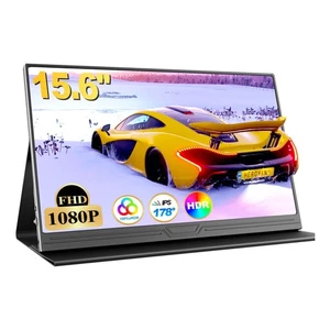 15,6 Zoll Tragbarer IPS-Monitor 120Hz FHD 1080P - Ideal für Gaming & Mobile Work - Bild 1 von 7