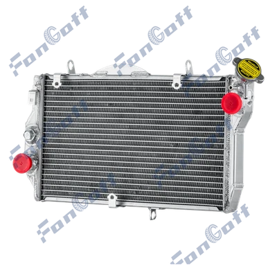 Aluminum Radiator Fit 97-03 Honda CBR1100 CBR1100XX Blackbird Fuel Injected USA Foto 1 de 4
