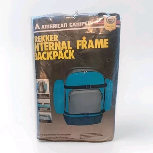 Zaino da trekking impermeabile telaio interno American Camper Trekker RITO METEO - Foto 1 di 11