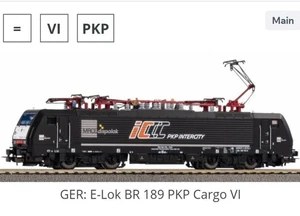 Piko PKP ES 64 Electric Locomotive 57967 HO Scale DCC Ready - Picture 1 of 4