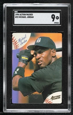 1994 Action Packed Minors Michael Jordan #23 SGC 9 MINT HOF - Image 1 of 2