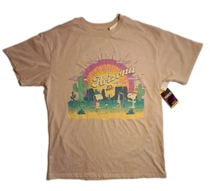 Snoopy T-SHIRT PEANUTS ARIZONA HOT Women's Size Medium - Picture 1 of 15