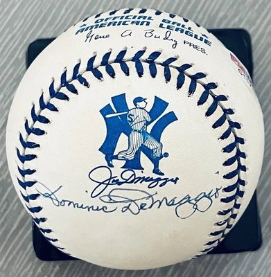 "DOMINIC" DiMAGGIO PSA/DNA AUTHENTICATED SIGNED JOE D  AMERICAN LEAGUE BASEBALL - Image 1 of 4