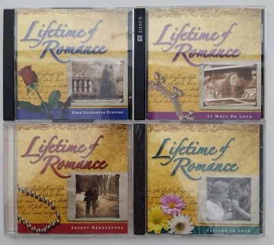 4 TimeLife Lifetime of Romance Cd Sets 2 SEALED 2004 Series 8 Cd's - Image 1 of 3